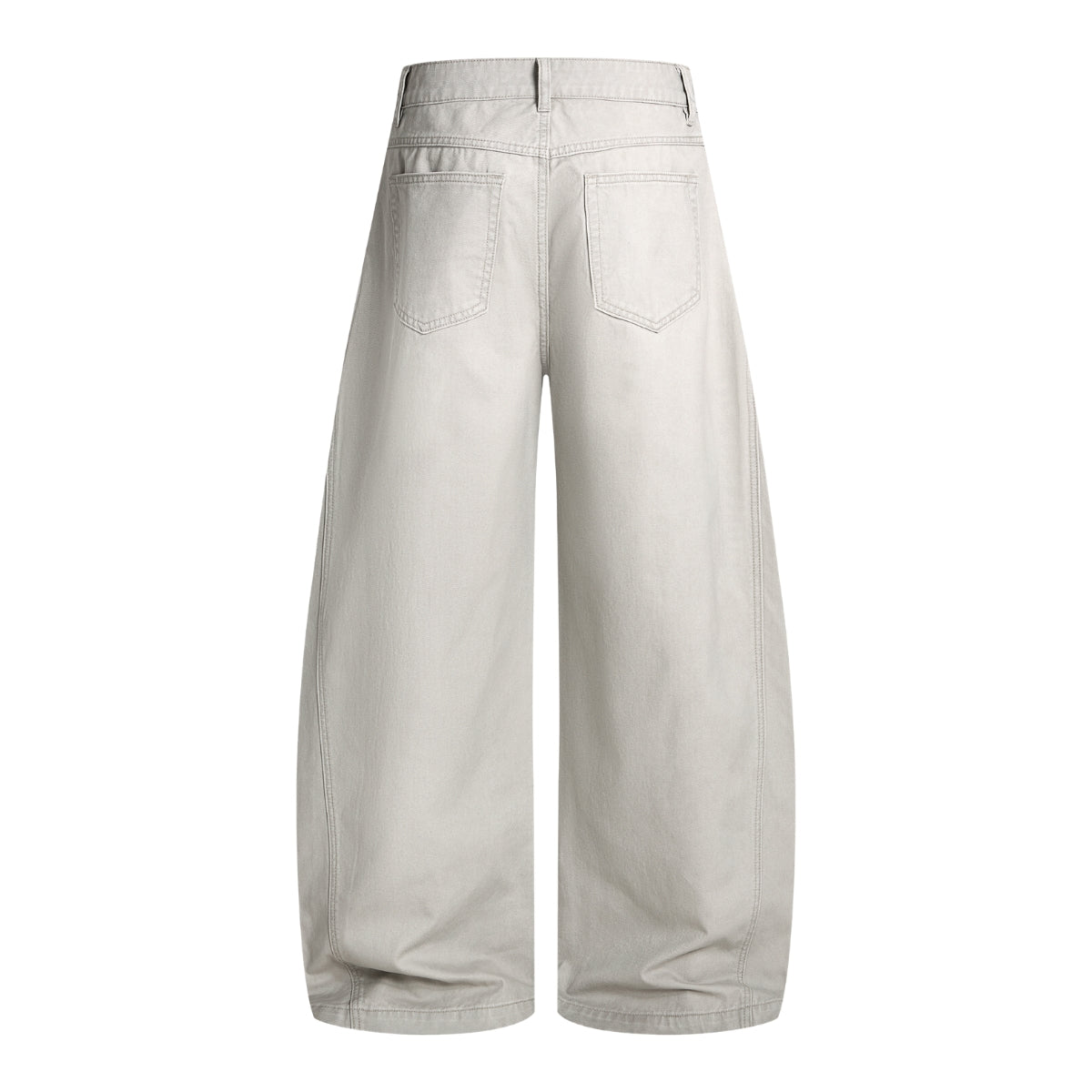 Retro Curved-Leg Relaxed Fit Cargo Pants