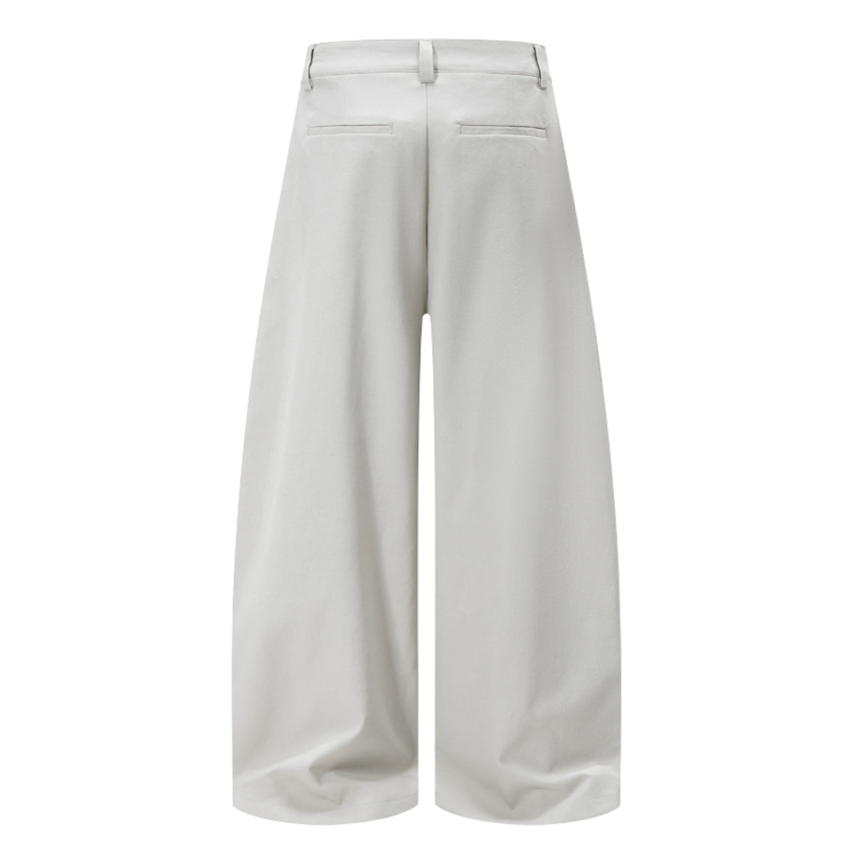 Minimalist Wide-Leg Pleated Pants