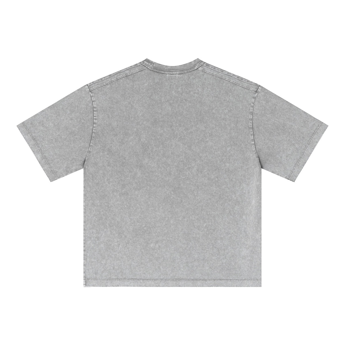Camiseta lavada con efecto descolorido en el reverso, 285 g/m²