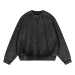 380G Heavyweight Vintage Wash Relaxed Fit Crewneck Sweatshirt