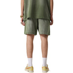 Washed Faded Distressed Shorts