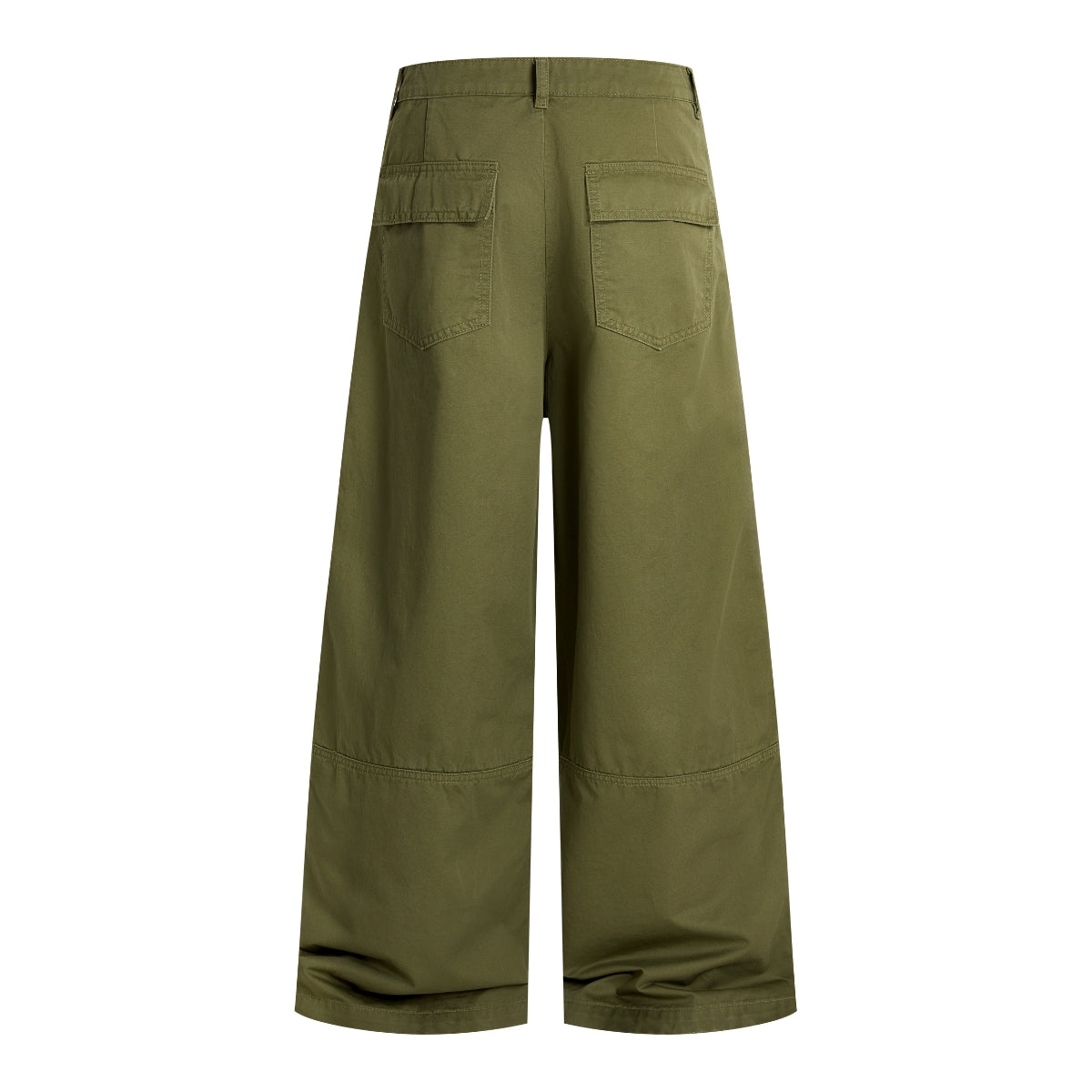 Baggy Wide-Leg Relaxed Utility Cargo Pants