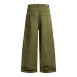 Baggy Wide-Leg Relaxed Utility Cargo Pants