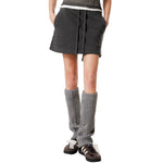 Stone Wash Performance A-Line Skort