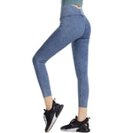 High Rise Skinny Denim Capri Jeggings