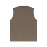 Quick Dry Raw Edge Muscle Tank 210gsm