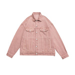 Unisex Washed Trucker Denim Jacket
