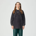 Stone Wash Crew Neck Sweatshirt 360gsm