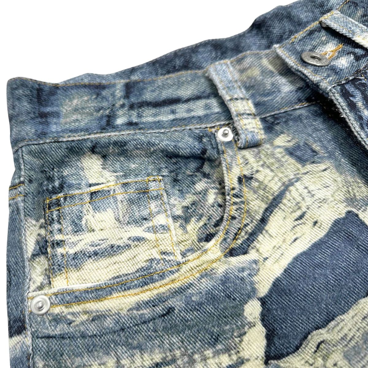 Smoke Rise Relaxed Fit Repaired & Distressed Jeans
