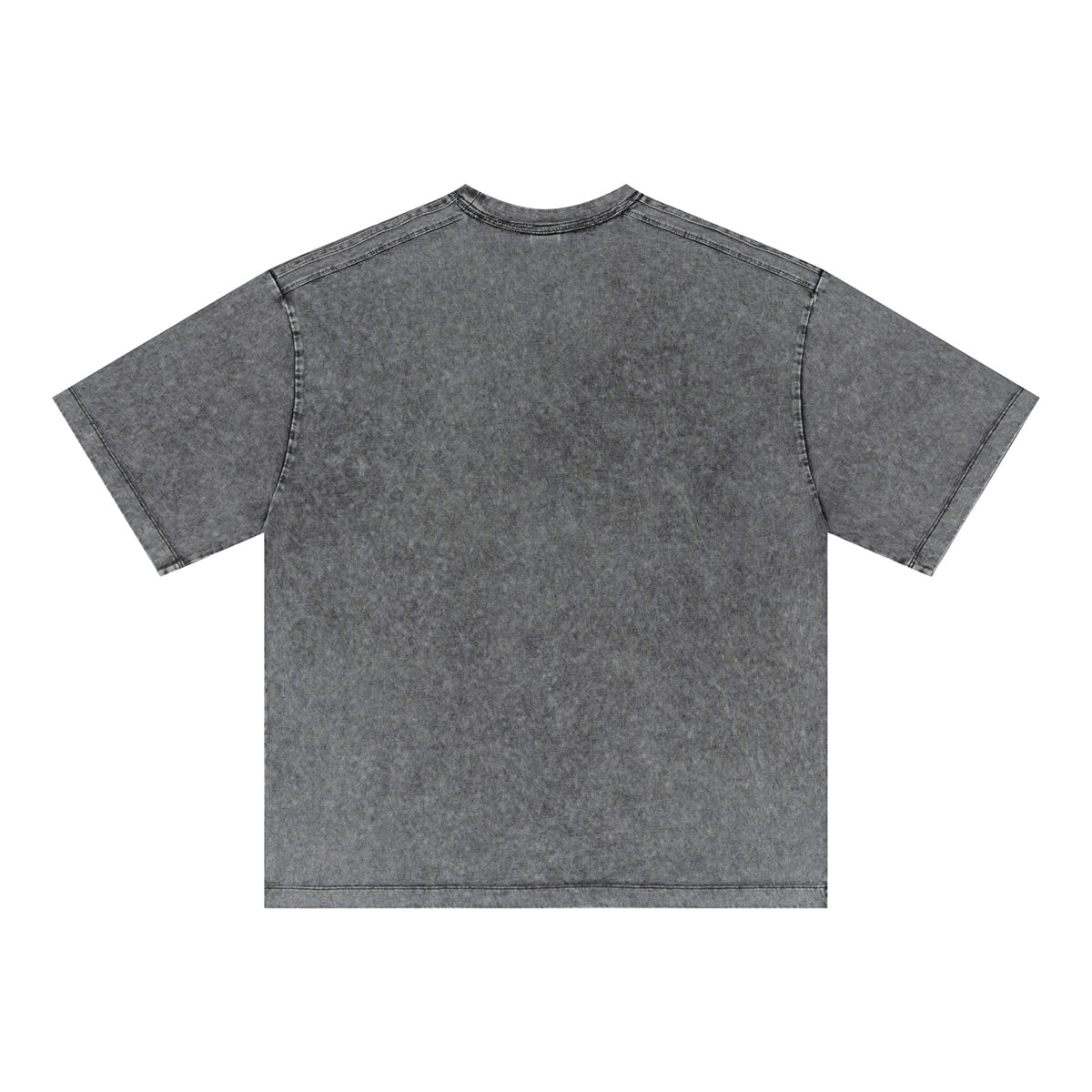 Camiseta lavada con efecto descolorido en el reverso, 285 g/m²