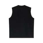 Quick Dry Raw Edge Muscle Tank 210gsm