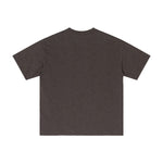 Solid Color Baggy Cotton T Shirt 190gsm