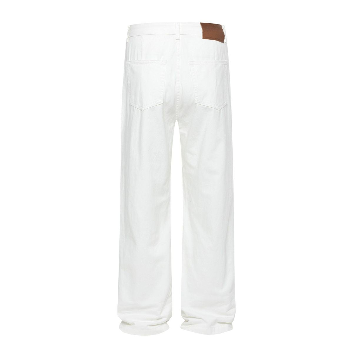 Essential Relaxed Straight-Leg Cotton Pants