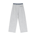 Double Waistband Baggy Trousers