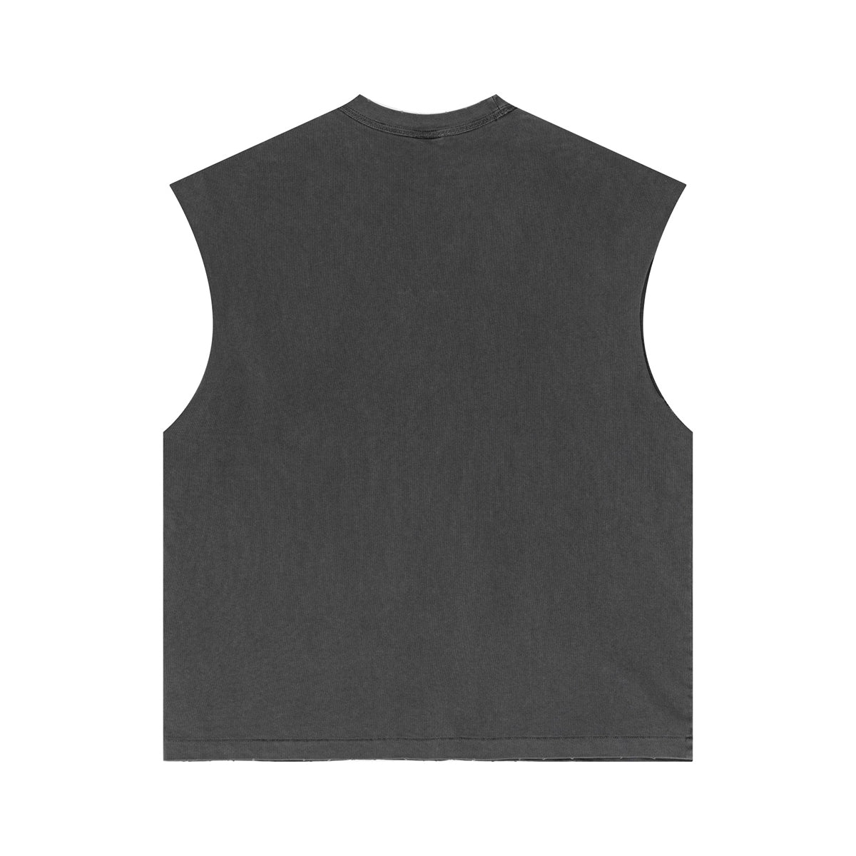 Camiseta sin mangas Raw Edge Destructive Muscle de 275 g/m²