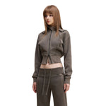 Detachable Hood Double Slider Fleece Hoodie