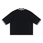 Heavyweight V Neck Button Cardigan Tee 320G