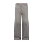 Vintage Washed Spray-Dyed Relaxed Straight-Leg Jeans