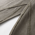 Vintage Wash Cotton Patchwork Sweatpants