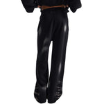 Distressed Spray-Paint Vintage Inspired Cuffed Sweatpants