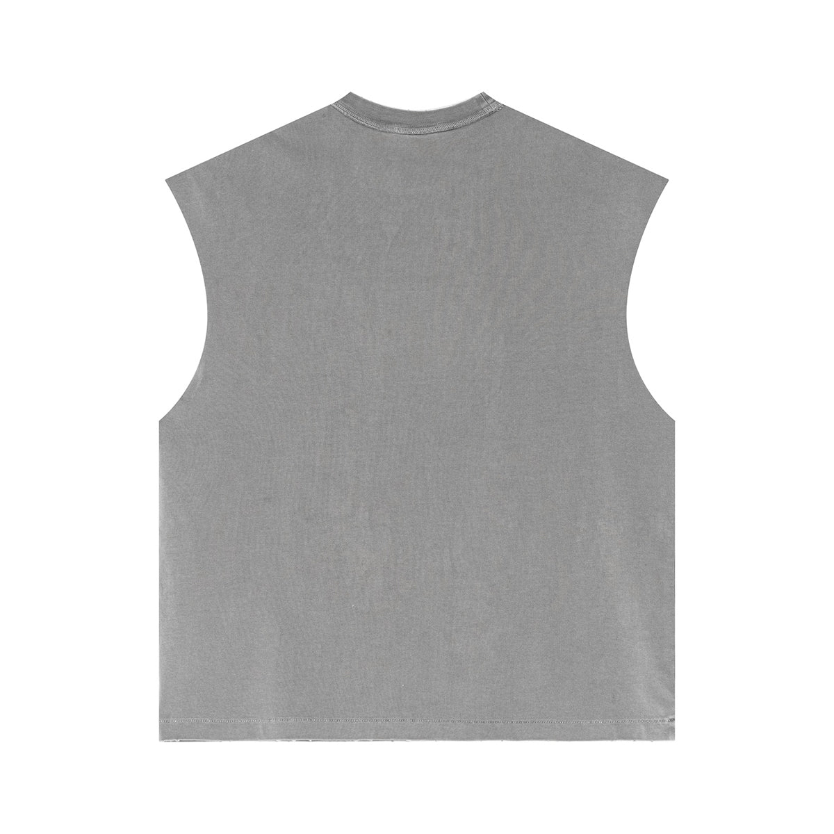 Camiseta sin mangas Raw Edge Destructive Muscle de 275 g/m²