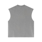 Camiseta sin mangas Raw Edge Destructive Muscle de 275 g/m²