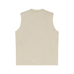 Quick Dry Raw Edge Muscle Tank 210gsm