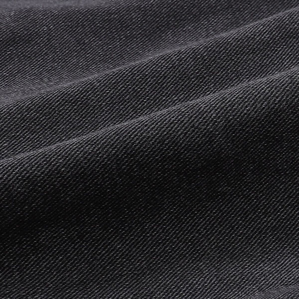 Relaxed Faded Denim Ripped Jacket