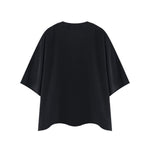 Washed Boxy Cropped Raglan Tee