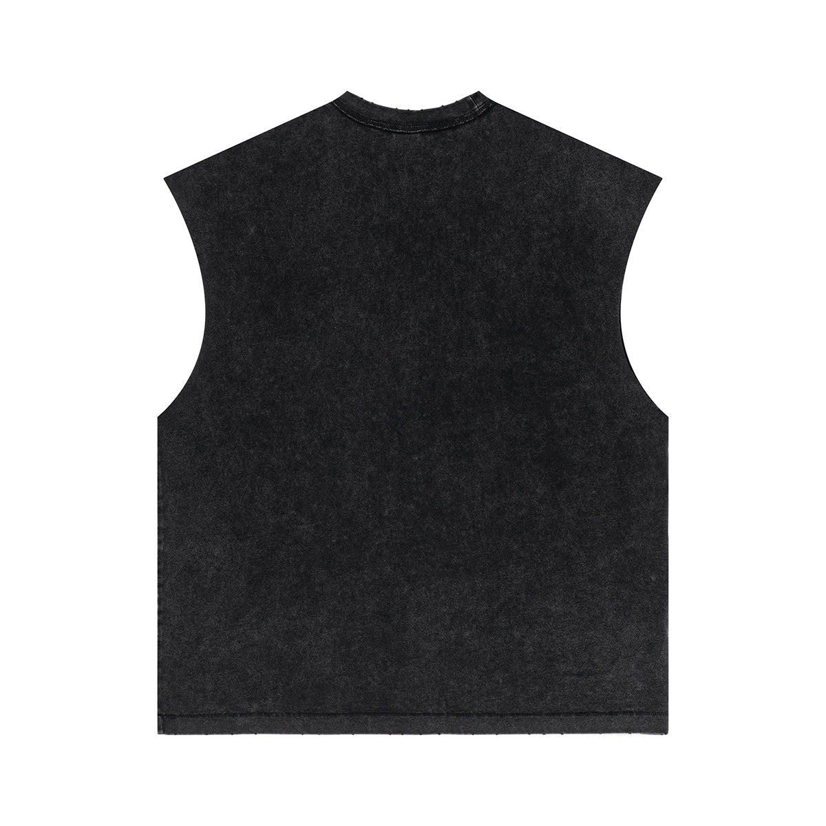 Camiseta sin mangas Raw Edge Destructive Muscle de 275 g/m²