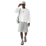 260G Waffle Knit Boxy Long Sleeve Tee
