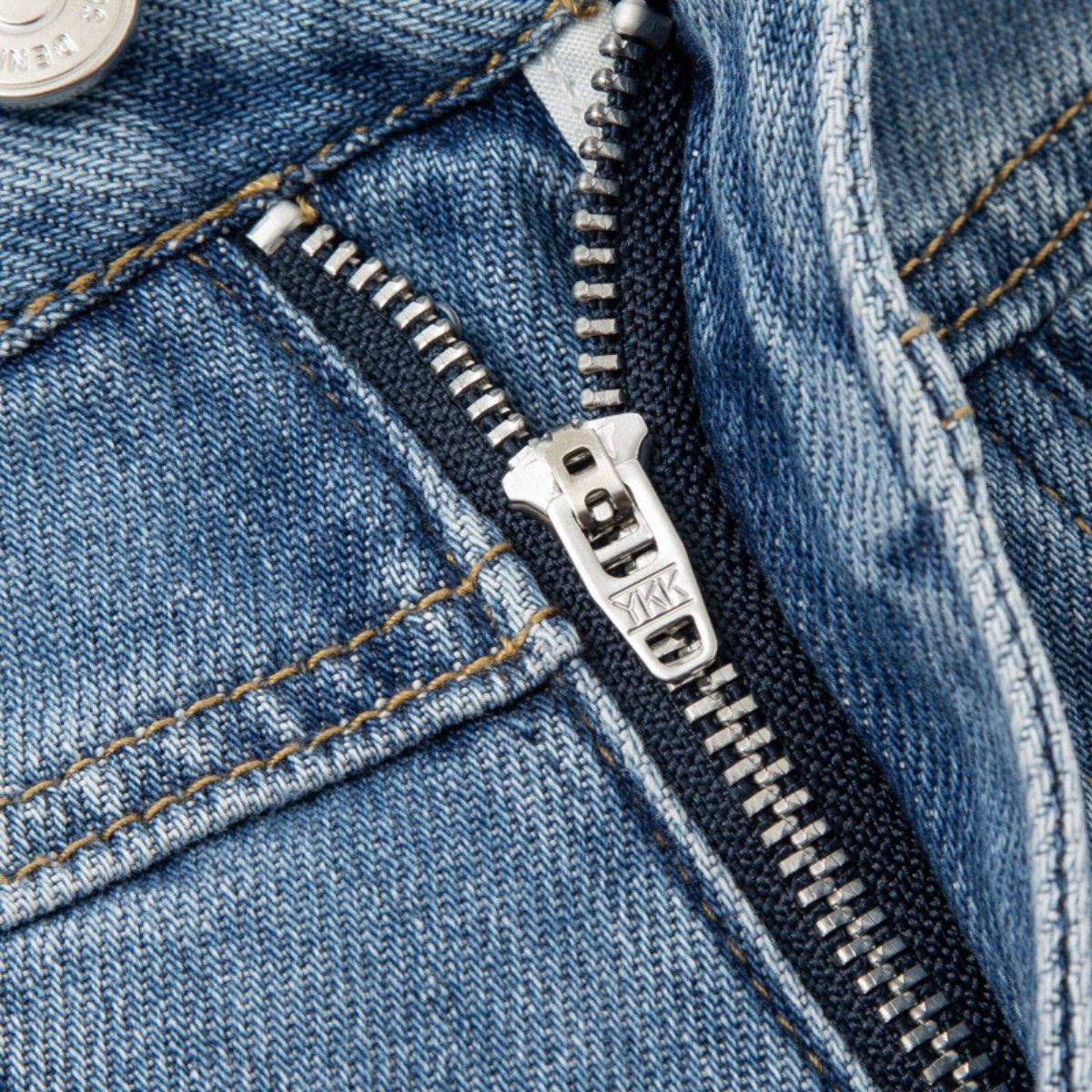 Vintage Washed Denim Mini Skirt