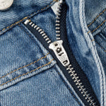 Vintage Washed Denim Mini Skirt