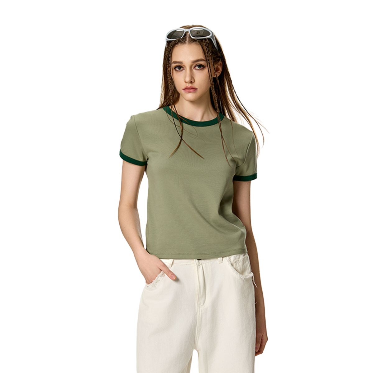 Women's Classic Fit Ringer Tee 230gsm