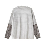 Branch Camo Sleeve Spray-Dyed Fleece Sweatshirt