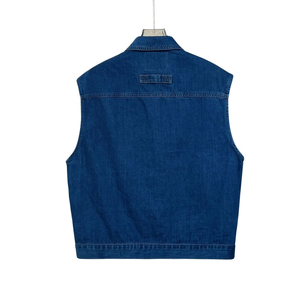 Women's Loose Fit Sleeveless Denim Jacket