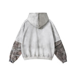 Branch Camo Sleeve Spray-Dyed Fleece Hoodie