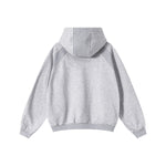 Relaxed Fit Paneled Fleece Hoodie