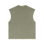 Camiseta sin mangas Raw Edge Destructive Muscle de 275 g/m²