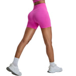High-Rise Seamless Workout Shorts