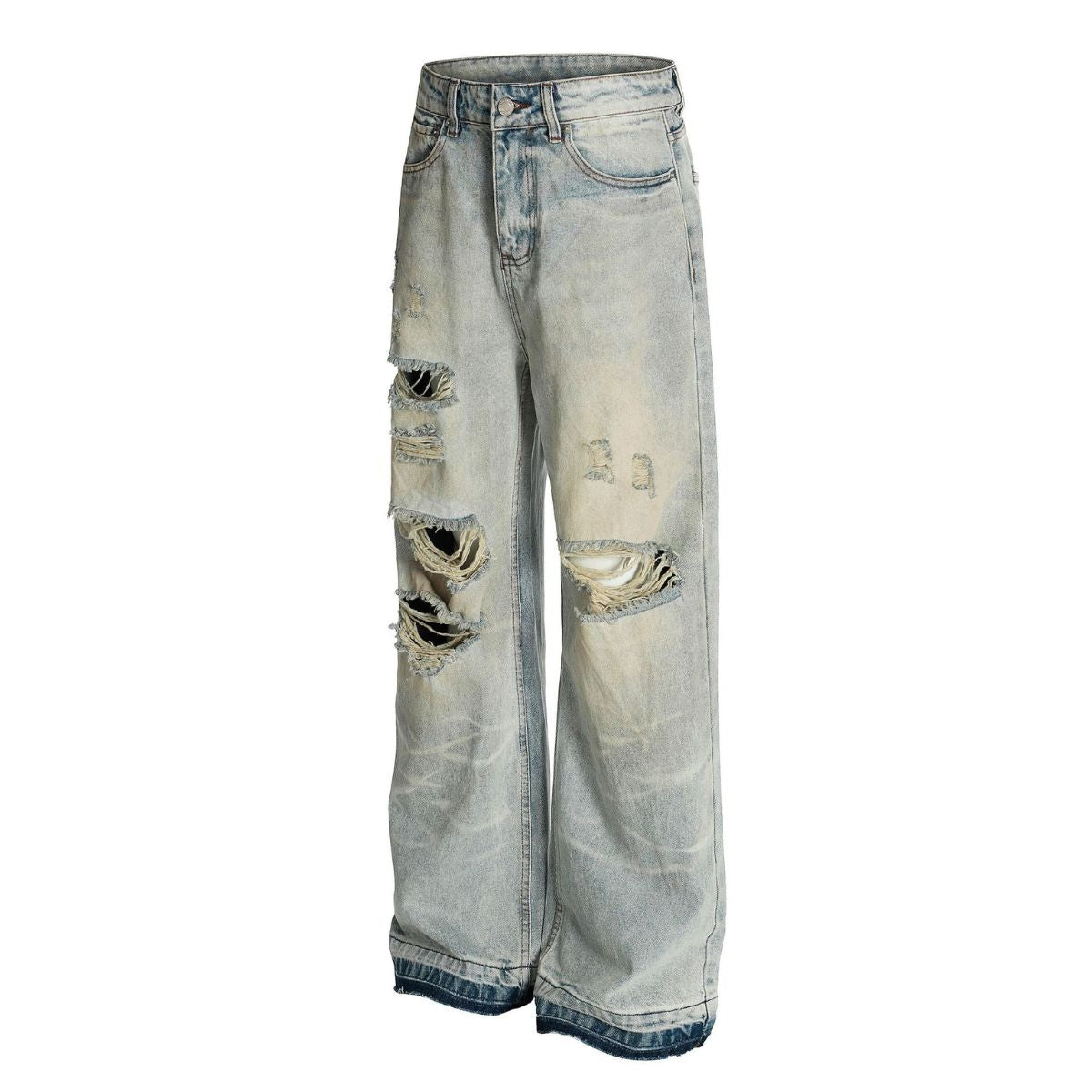 Smoke Rise Relaxed Vintage Wash Faded Jeans