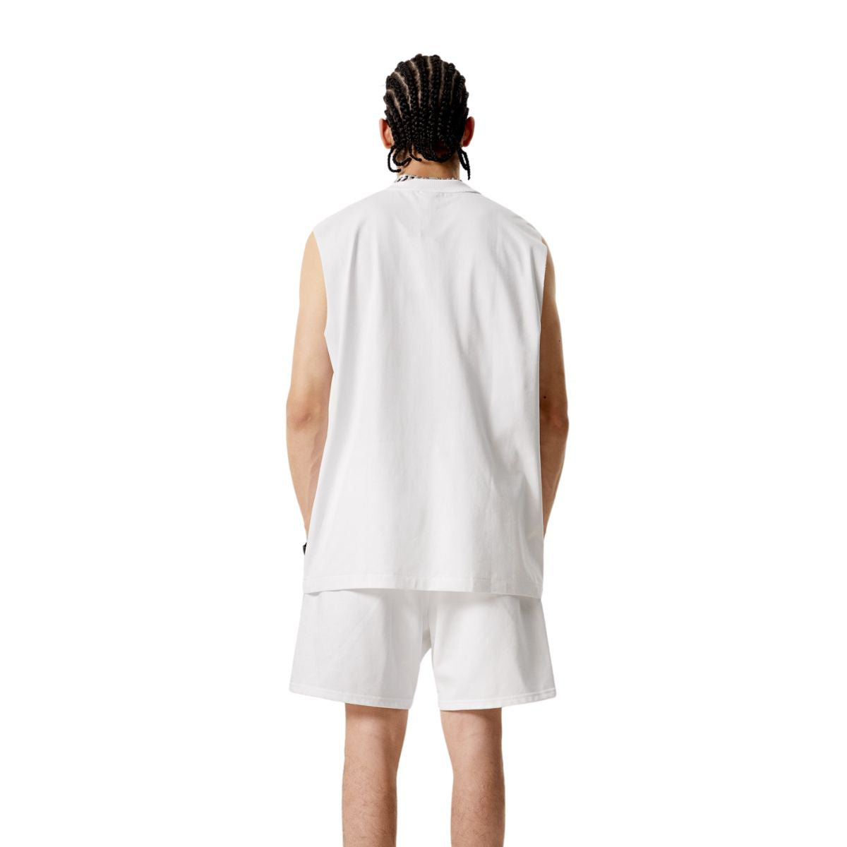 Quick Dry Raw Edge Muscle Tank 210gsm