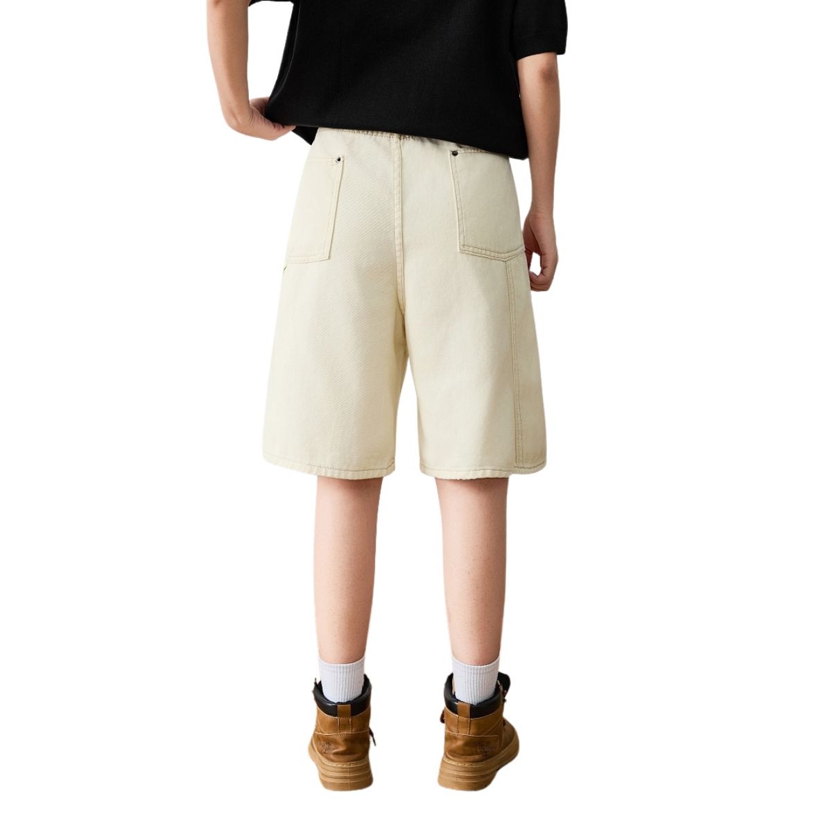 Relaxed Fit Utility Shorts