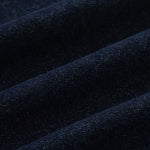 Indigo Button-Front Baggy Denim Jacket