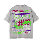 Washed Aesthetic Skull Graphic Tee-INNBLAC Fashion Apparel