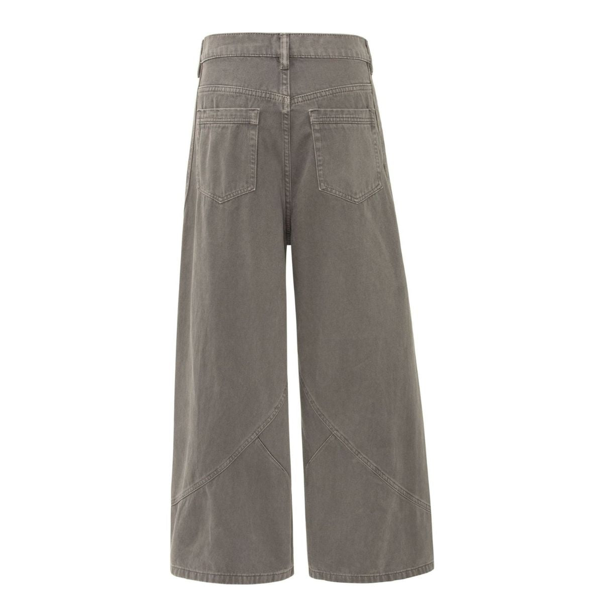 Patchwork Deconstructed Relaxed Loose Fit Stretch Casual Jogger Pants
