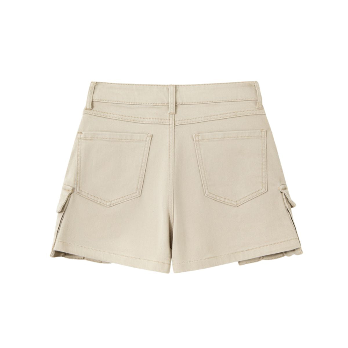 Women's Denim Cargo Mini Skort
