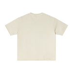 Washed Raw Edge Reverse T Shirt 275gsm