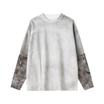 Branch Camo Sleeve Spray-Dyed Fleece Sweatshirt
