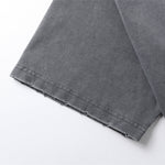 Utility Pocket Distressed Washed Oversized Street Tee